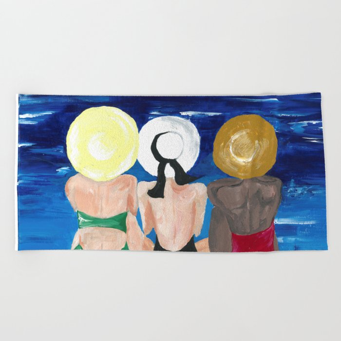 Should we move somewhere cold though Beach Towel