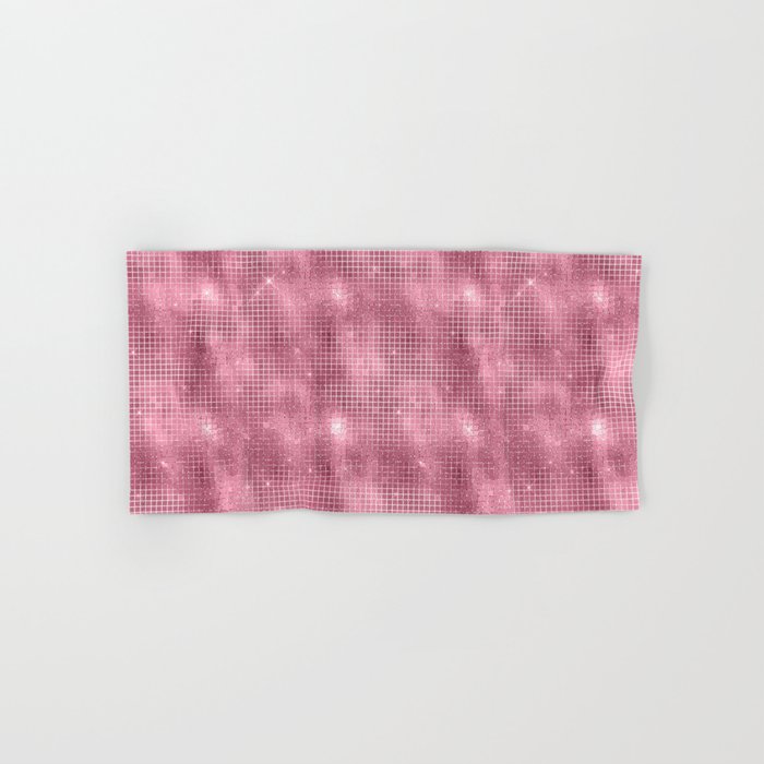 Luxury Pink Sparkle Pattern Hand & Bath Towel