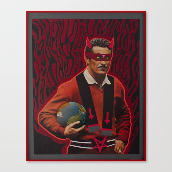 Damien Canvas Print