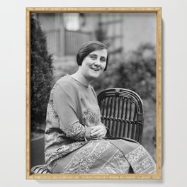 Bertha Lutz Portrait - 1925 Serving Tray