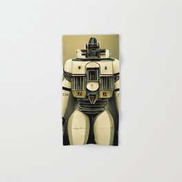 Retro-Futurist Robot Hand & Bath Towel