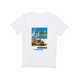 1970 MONACO Grand Prix Racing Poster T Shirt | Vintageracecar, Monacoposter, Monaco, Affichegrandprix, Vintageracing, 1970Monacogrand, Racingposter, Grandprixposter, Ferrari, Montecarlo 