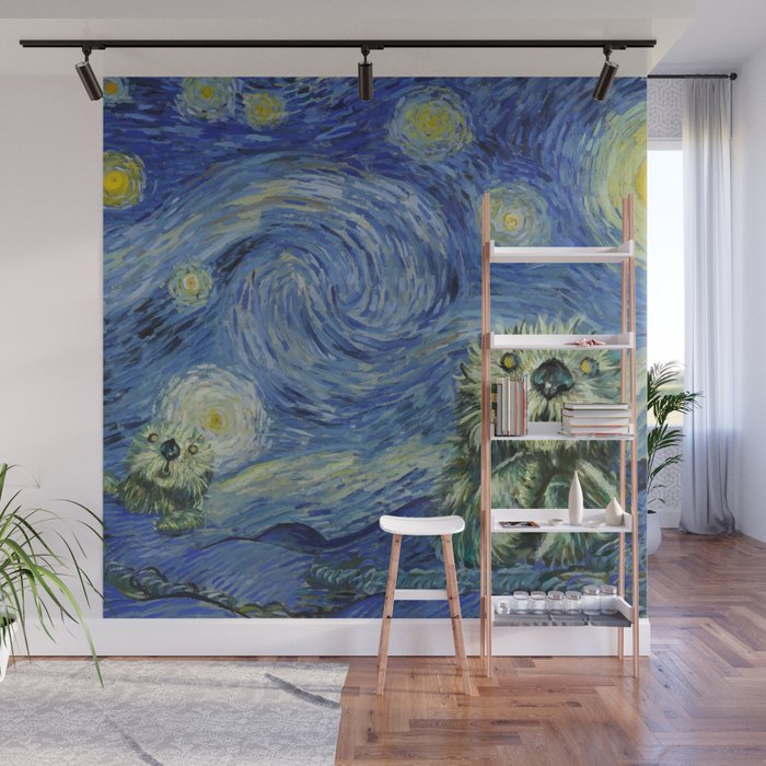 Starry Monterey Night (for Mikaela) Wall Mural