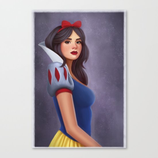 Princess Portrait Canvas Print