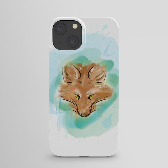 Portrait of a Fox iPhone Case