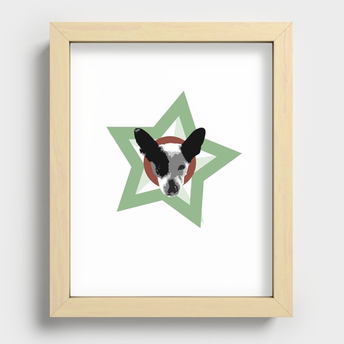 Bookie star Recessed Framed Print