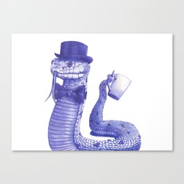 Snake Americano Canvas Print