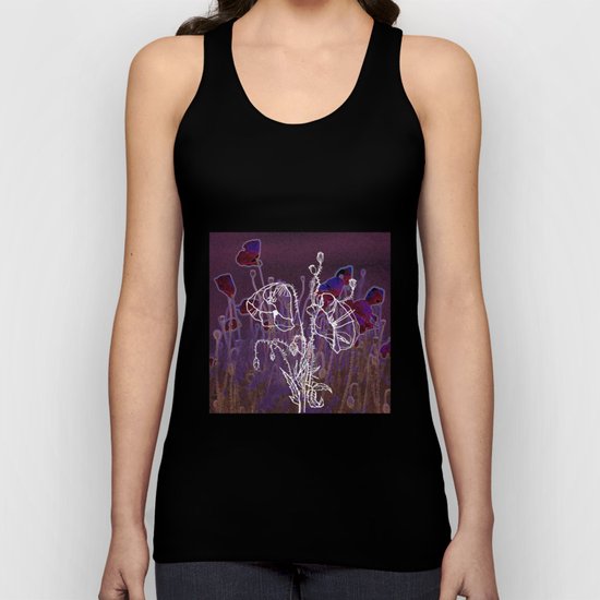 Popy variation 4th Unisex Tank Top