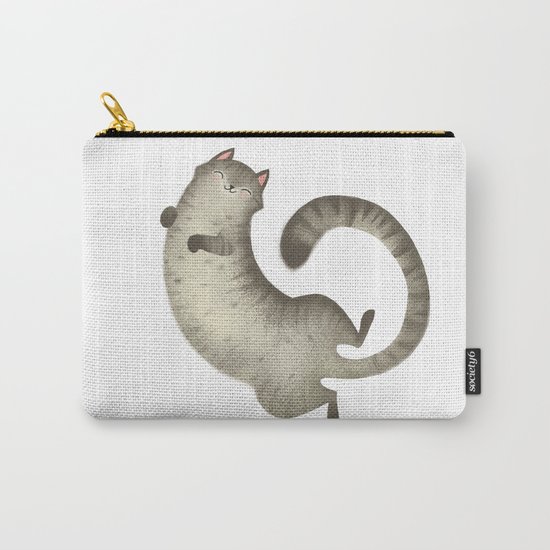 Happy Kitty Carry-All Pouch