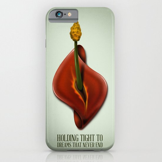 Holding tight to dreams that never end iPhone & iPod Case