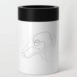 Greyhound - one line drawing Can Cooler