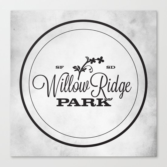 Willow Ridge Park Canvas Print