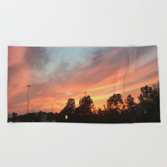 Road Trip Beach Towel