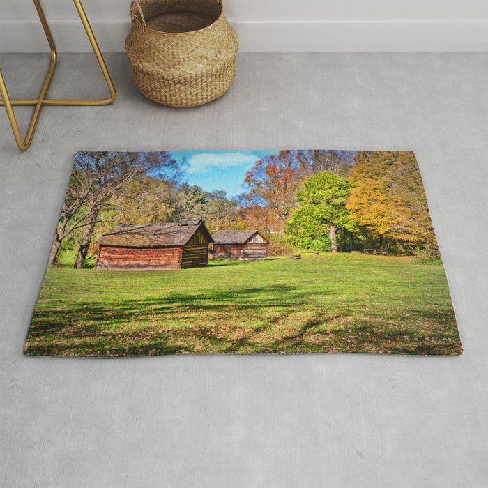 Johnson City Tennessee Cabins Rug By Marytimman Society6