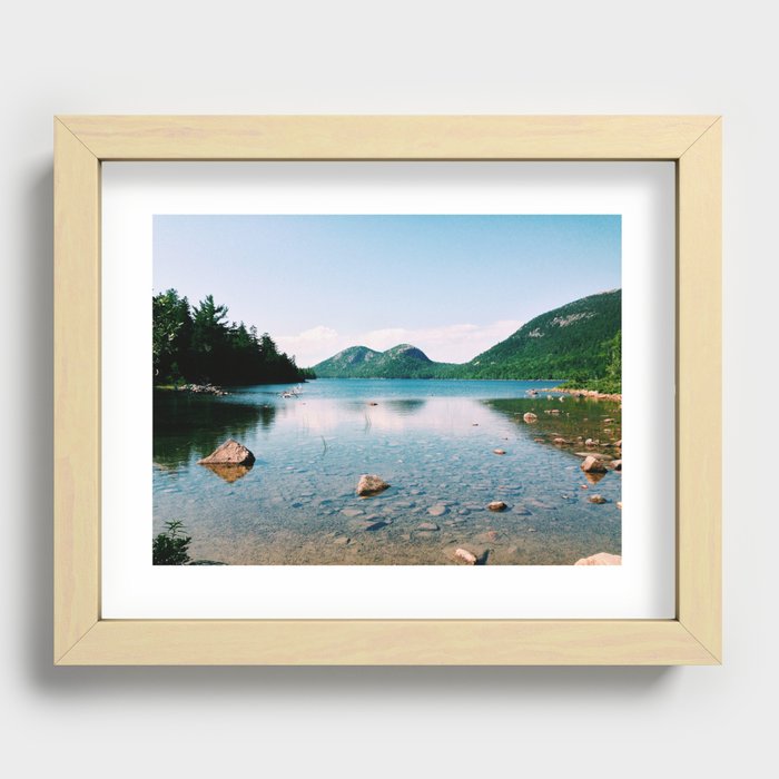 Jordan Pond - Acadia National Park Recessed Framed Print