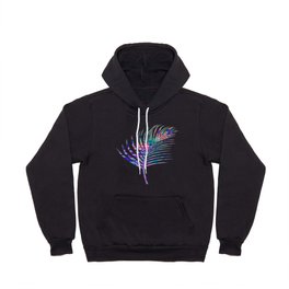 Colorful abstract palm leaves 2 Hoody