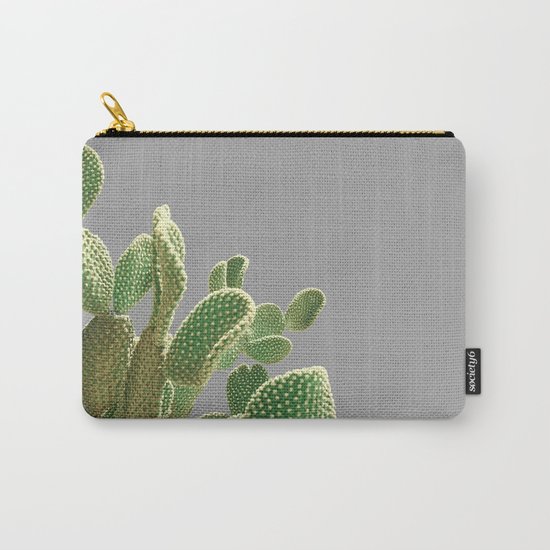 Minimal Cactus Carry-All Pouch