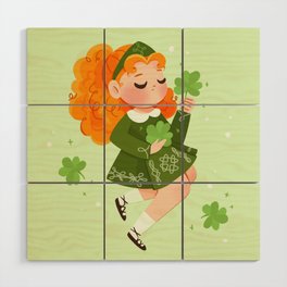 Irish Dancer Wood Wall Art