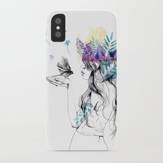Nature Girl iPhone Case