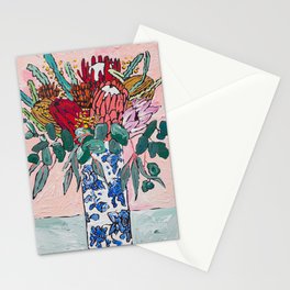 Australian Native Bouquet of Flowers after Matisse Stationery Card
