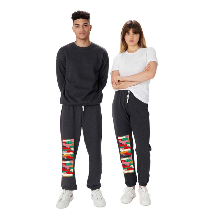 Dachshund sweatpants top
