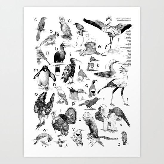 Bird Poster Art Print