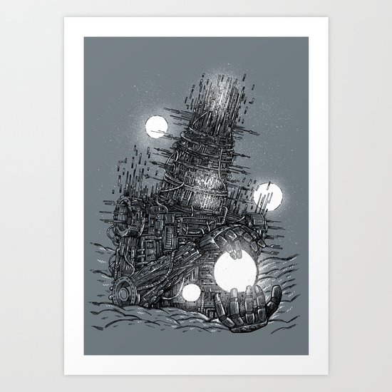 The Star Builder Art Print