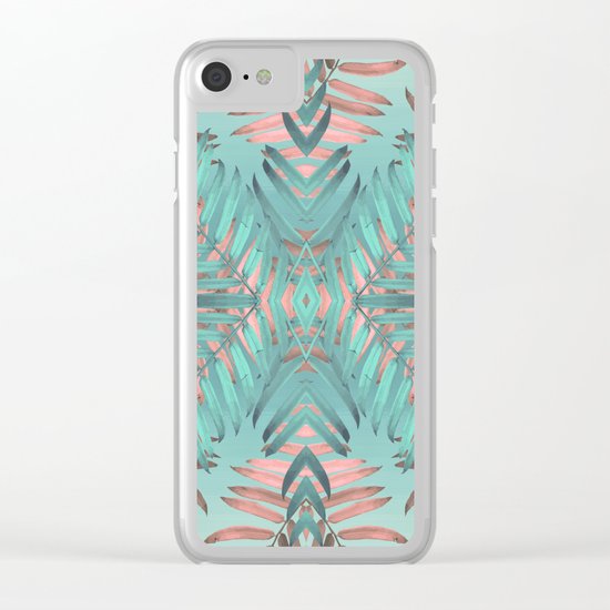 JUNGLE VIBES Clear iPhone Case