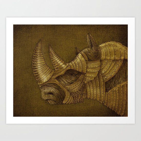 The Guardian Art Print