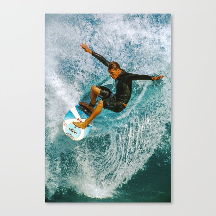 Andy Irons, Off the Wall Canvas Print