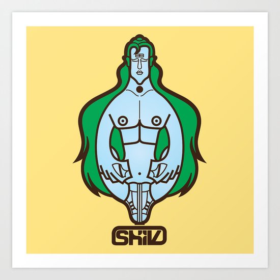 Shiva II Art Print