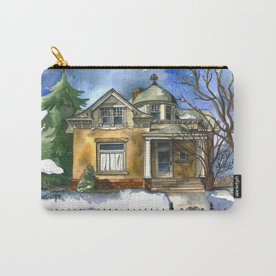 The Little Brown House Carry-All Pouch