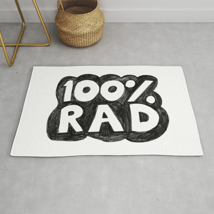 100 % RAD - Bubble Rug