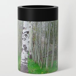 Birch Grove and Wildflowers Can Cooler