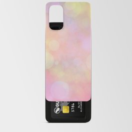 Morning rainbow and clouds Android Card Case