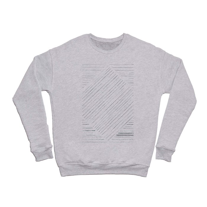 Lines - Square Composition  Crewneck Sweatshirt