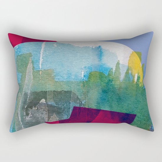 Hole in one 5 Rectangular Pillow