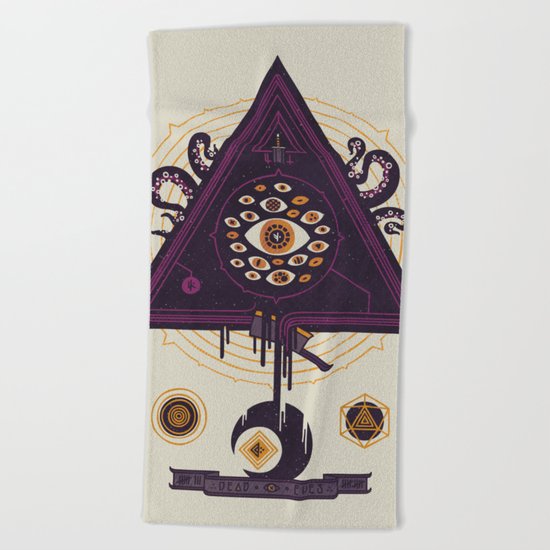 All Seeing Beach Towel