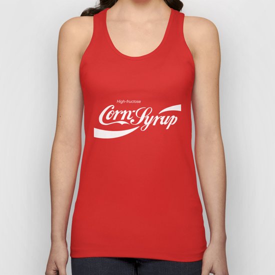 High Fructose Corn Syrup Unisex Tank Top