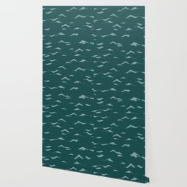Scandinavian wave pattern 05 Wallpaper