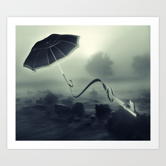 Hope Floats Away Art Print