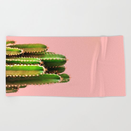 It's Cactus Time Beach Towel