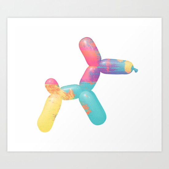 balloon fun Art Print