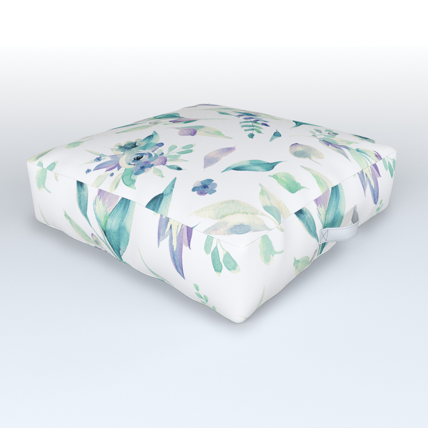 Modern Jade Green Lavender Watercolor Floral Outdoor Floor Cushion By Pink Water Society6 Check out our cushion jade selection for the very best in unique or custom, handmade pieces from our shops. society6