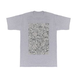 Jasmine Gray by William Morris T Shirt | Morris, Vintage, Flower, Floral, Pattern, Design, Bohemian, Antique, William, Botanical 