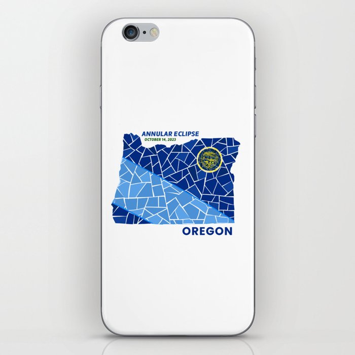 Oregon Annular Eclipse 2023 iPhone Skin