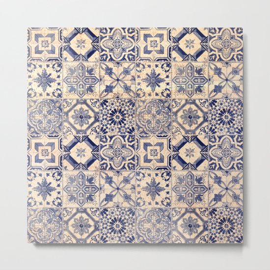 Ornamental pattern Metal Print