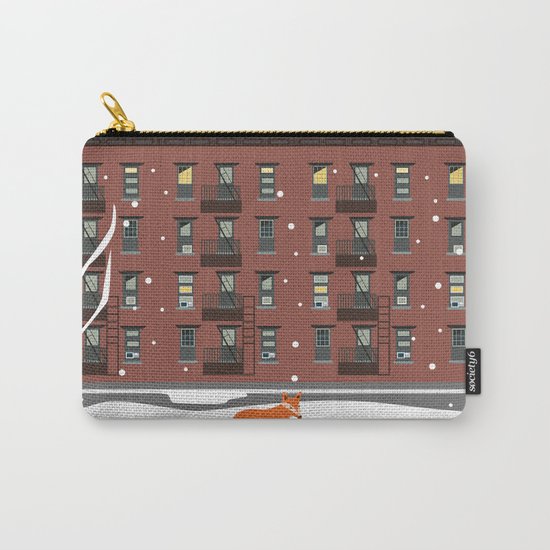 Winter in New York Carry-All Pouch
