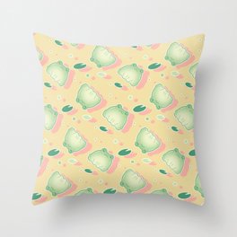 Froggy Throw Pillow