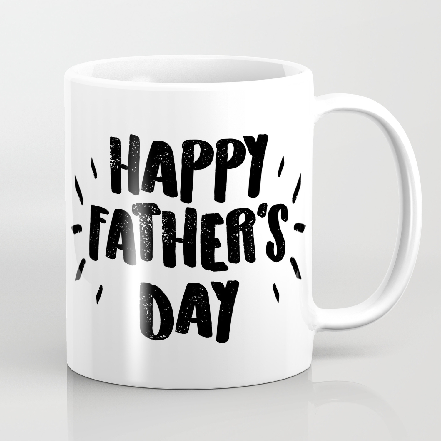Happy Father S Day Fun Bold Text Coffee Mug By A Little Leafy Society6